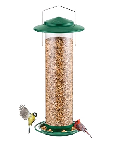 Metal Bird Feeder for Outside Hanging