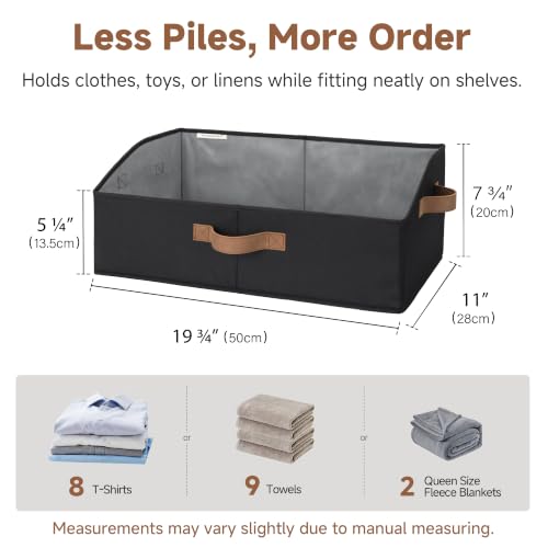 Closet Storage Bins Trapezoid (3 Count)