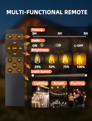 Outdoor Patio String Lights