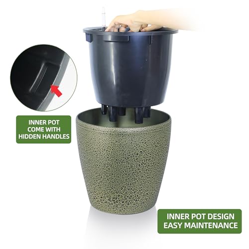 18x17 Self Watering Planter with Wheels