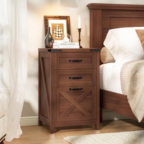 Vertical File Cabinet with 3 Drawers for Home Office