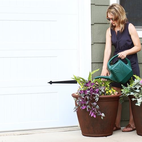 Sunnydaze Anjelica 24'' Large Plastic Planter Pot for Plants