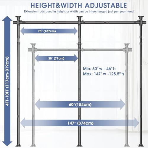 Room Divider No Drill Floor