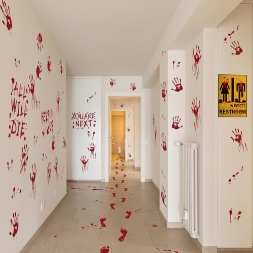 12 Sheets Halloween Window Clings