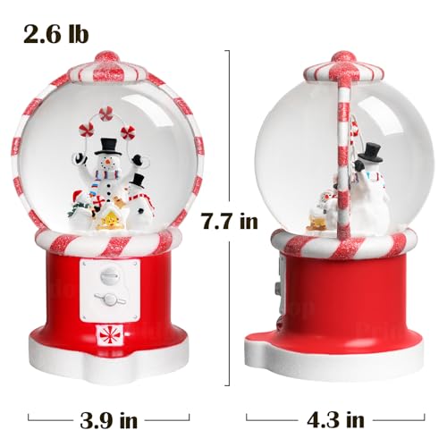 Snowman Snow Globe Christmas Classic Candy Vending Machine Shape Gifts USB