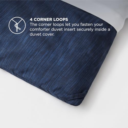 Navy Cal King Comforter Set