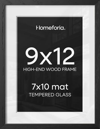 9x12 Black Oak Picture Frame
