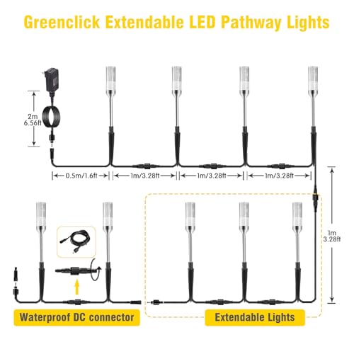 LED Pathway Lights (6 Count)