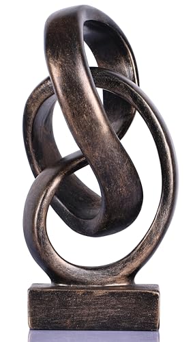 Modern Abstract Knot Sculpture