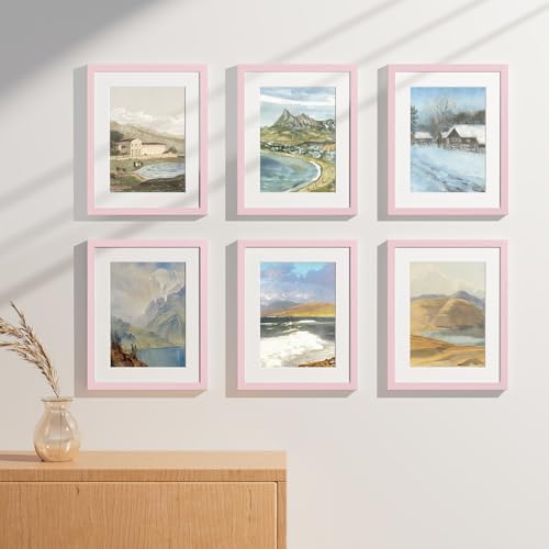 11x14 Picture Frames Set of 9 for Wall Mounting (9 Count)