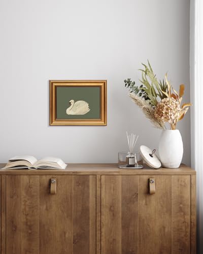 Vintage Gold Framed Wall Art for Living Room