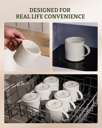 Coffee Mugs Set of 4 (4 Count)