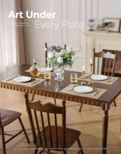 Light Brown Placemats Set of 4 (4 Count)