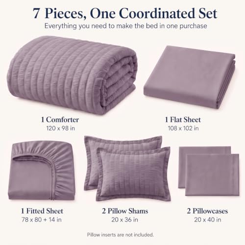 Oversized King Comforter Set 120x98 7