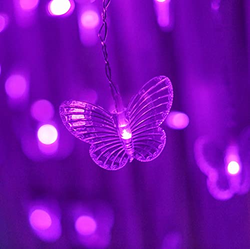 Butterfly Curtain Fairy Lights USB Plug in