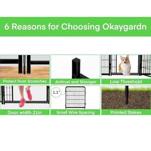 Tall Garden Fence Animal Barrier (22.1 Foot)