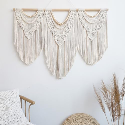large macrame wall hanging