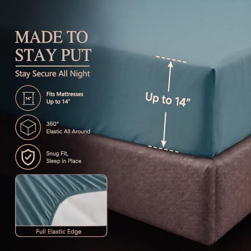 Twin XL Comforter Set Mineral Blue