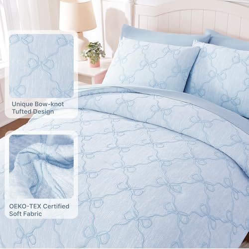 Twin Comforter Set with Sheets for Girls (5 Count)