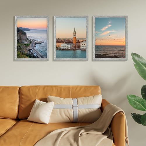 12x16 Picture Frames Set of 9 for Wall Mounting (9 Count)