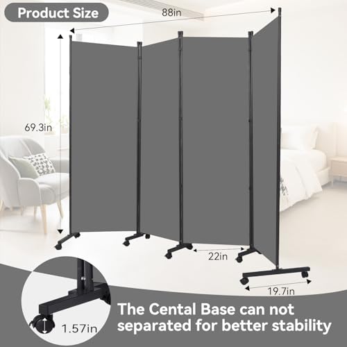 Folding Room Divider W