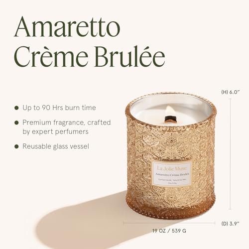Amaretto Crème Brûlée Scented Candle