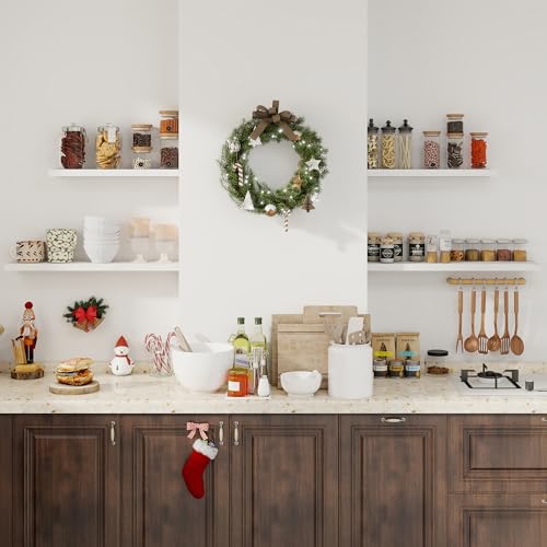 36Inch Floating Shelves for Wall 2 Pack Wood Shelves for Kitchen (2 Count)