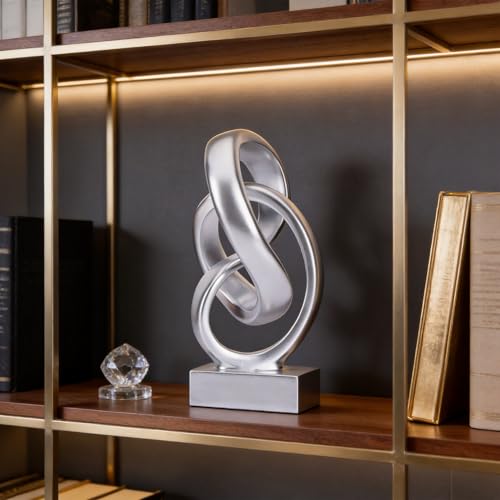 Modern Abstract Knot Sculpture