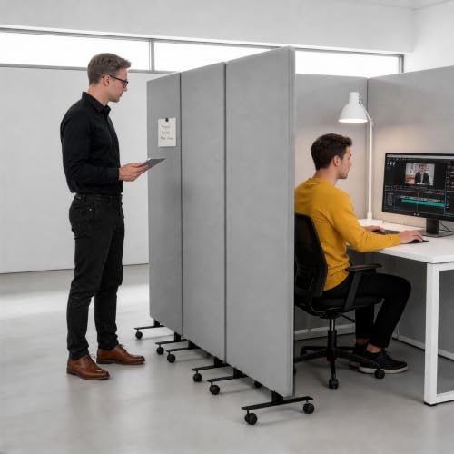 3 Panel Portable Office Partition (3 Count)