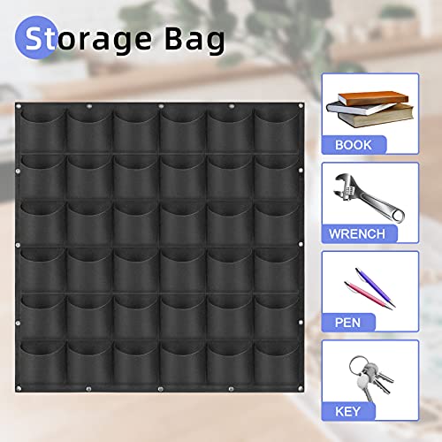 36 Pockets Hanging Planter Bags