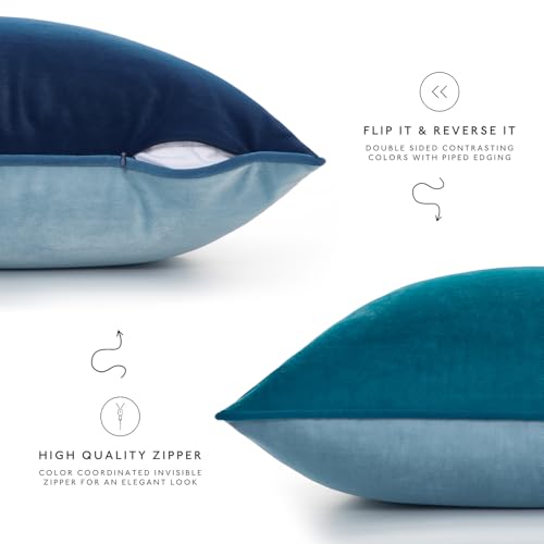 Decorative Throw Pillow Covers Cushion Cases (4 Count)