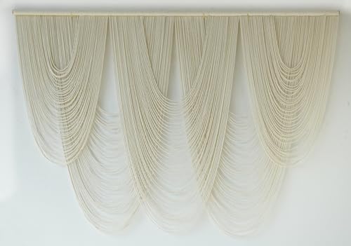 Macrame Wall Hanging Yarn Art Fiber Craftsmanship Tapestry 57"W*41"L