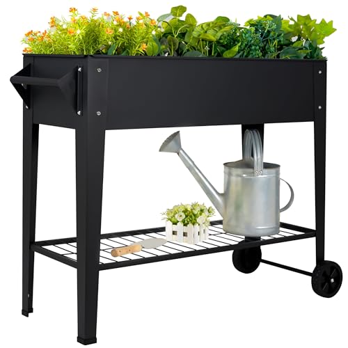 Elevate 32" Raised Garden Bed with Wheels