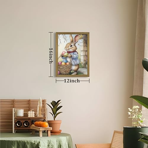 Framed Easter Bunny Wall Art
