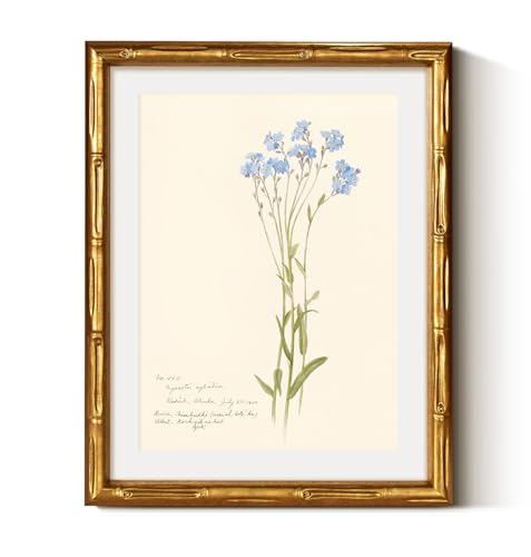 Gold Framed Bamboo Wall Art