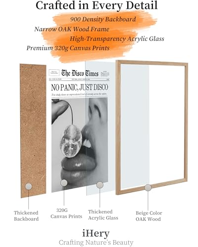 16x20in No Panic Just Disco Framed Newspaper Wall Art