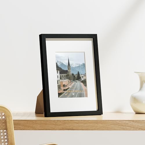 9x12 Picture Frames Set of 9 for Wall or Tabletop Display (9 Count)