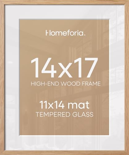 14x17 Natural Oak Picture Frame