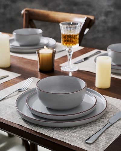 Mercury 16 Piece Dinnerware Set with Pasta Bowls