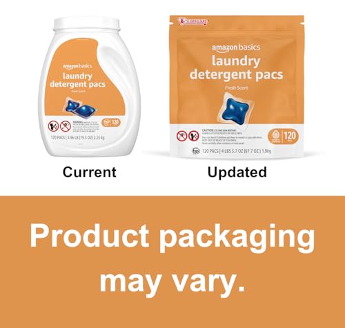 Laundry Detergent Pacs (120 Count)