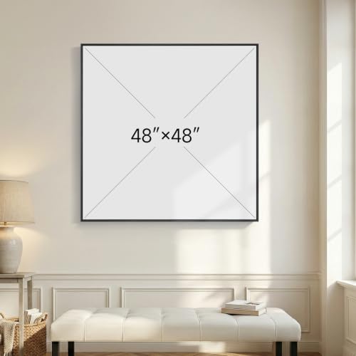 Extra Large Framed Brown Black Abstract Wall Art for Living Room