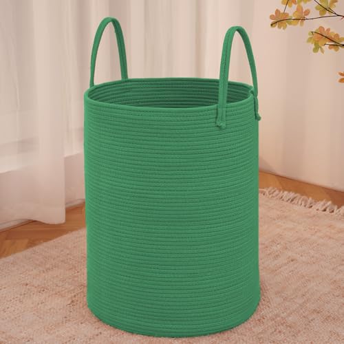 80L Cotton Rope Laundry Basket Hamper