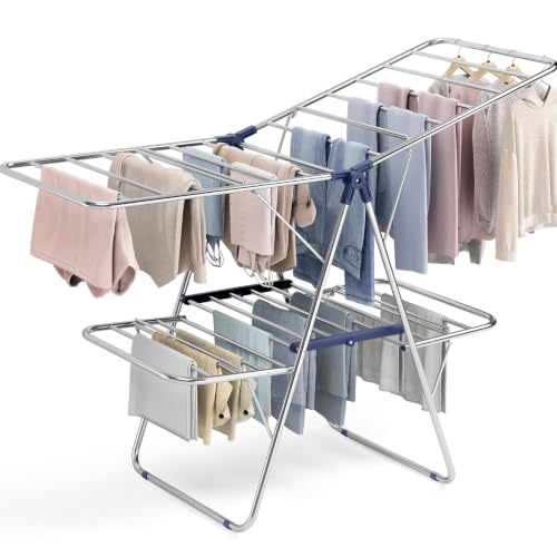Large Stainless Steel Clothes Drying Rack