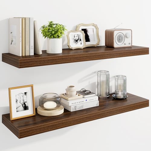 36" Floating Shelves for Wall (2 Count)