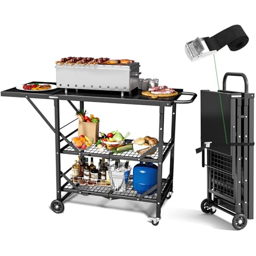 Folding Grill Cart