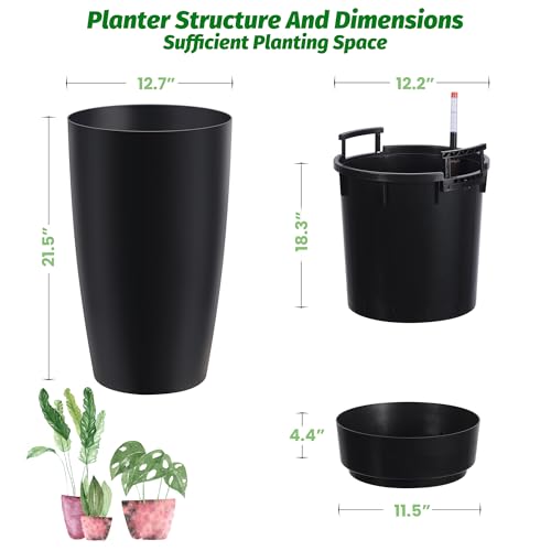22" Tall Planter Set of 2 (2 Count)