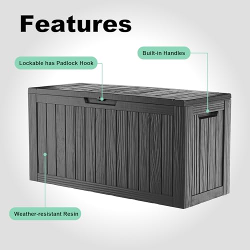 80 Gallon Outdoor Deck Box
