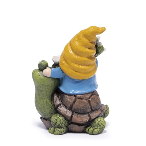 Spring Garden Gnome Decoration Flower Animal Ornaments Decor Gifts Spring Gnomes for Garden Decorations Summer Elf Figurine Gifts for Mom Outdoor Decor