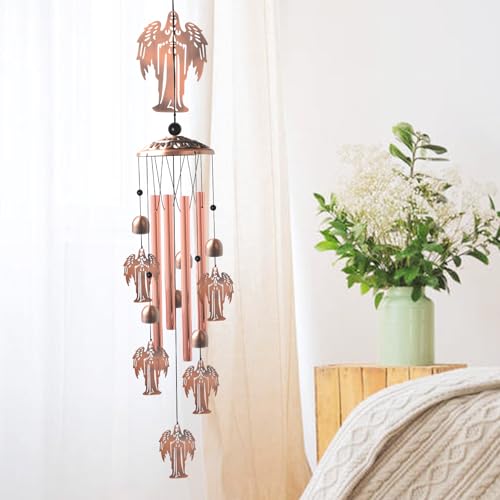for Women Angel Wind Chimes Outdoor Angel Lover Birthday Gifts for Men
