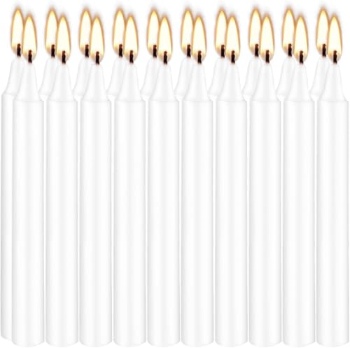 White Candles Set of 40 (12 Count)